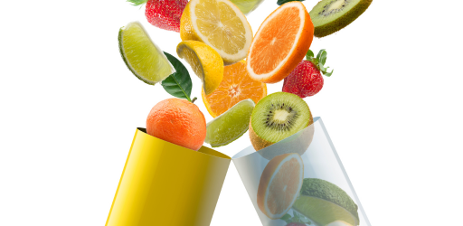 Fit mit Vitaminen